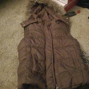 Brown vest